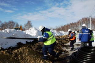 Началось строительство распределительного газопровода